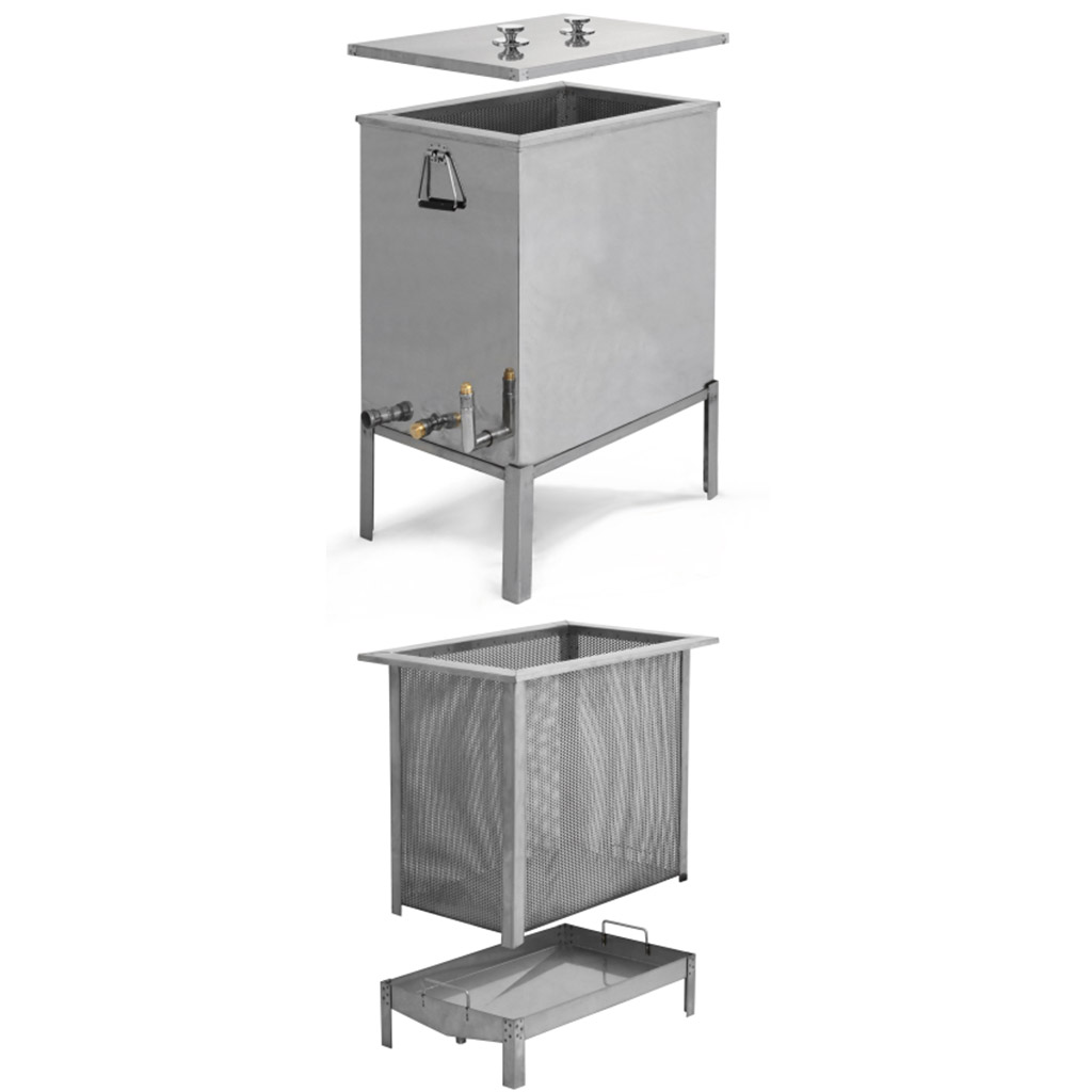 Wachsschmelzer mit Holzofen – Bieno