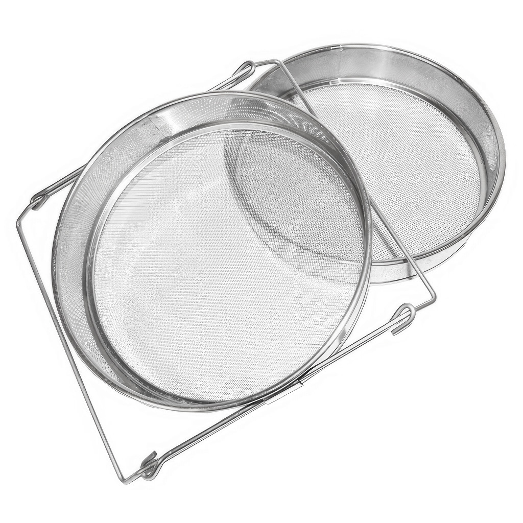 Doppelsieb Classic 4 - rostfrei