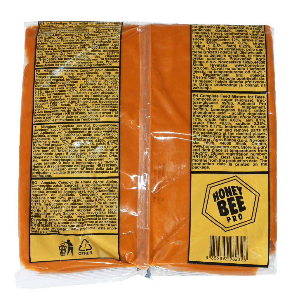 Zuckerteig APIMANA HIGH PROTEIN - 1 kg