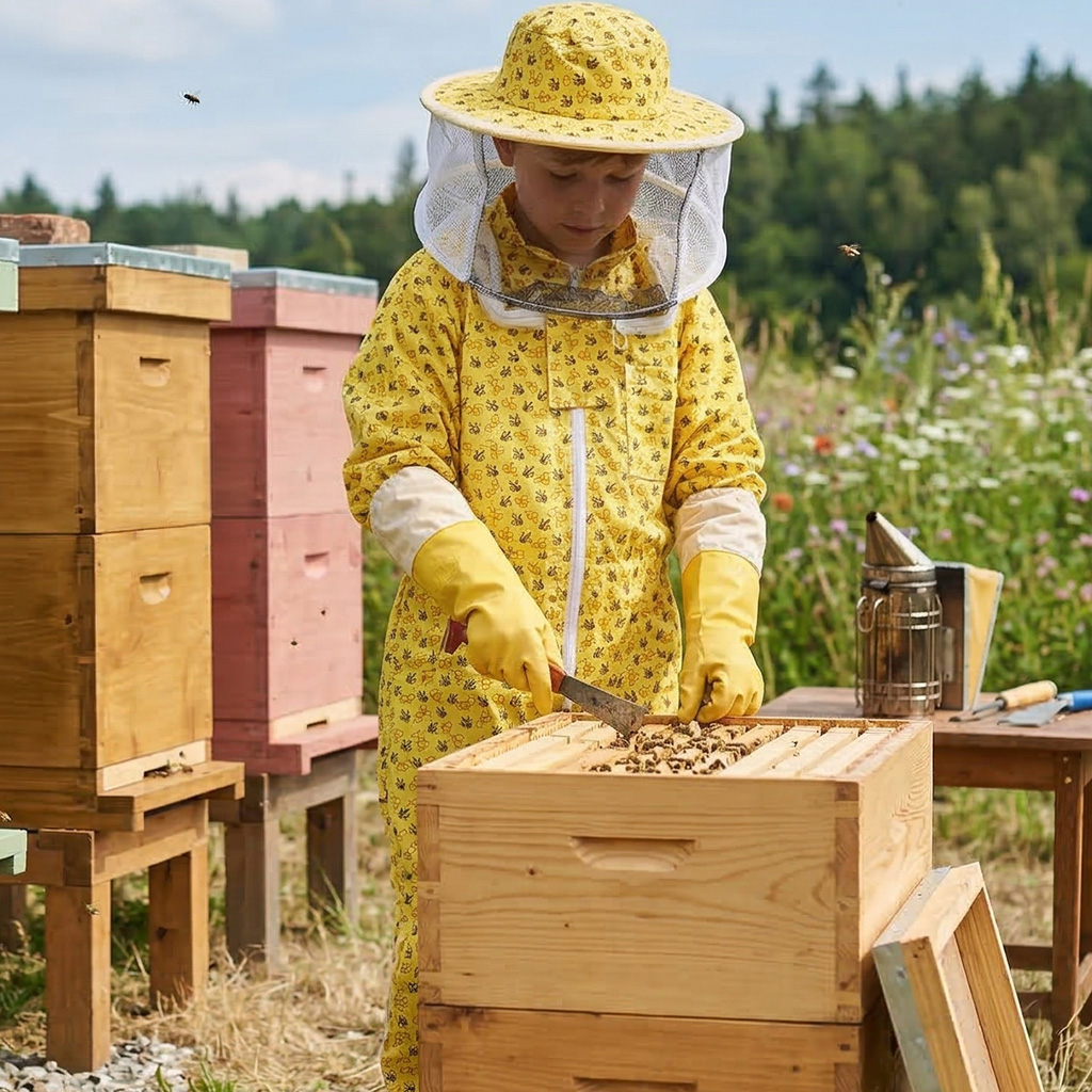 Imkeranzug für Kinder Elegant Bee - S-XXL