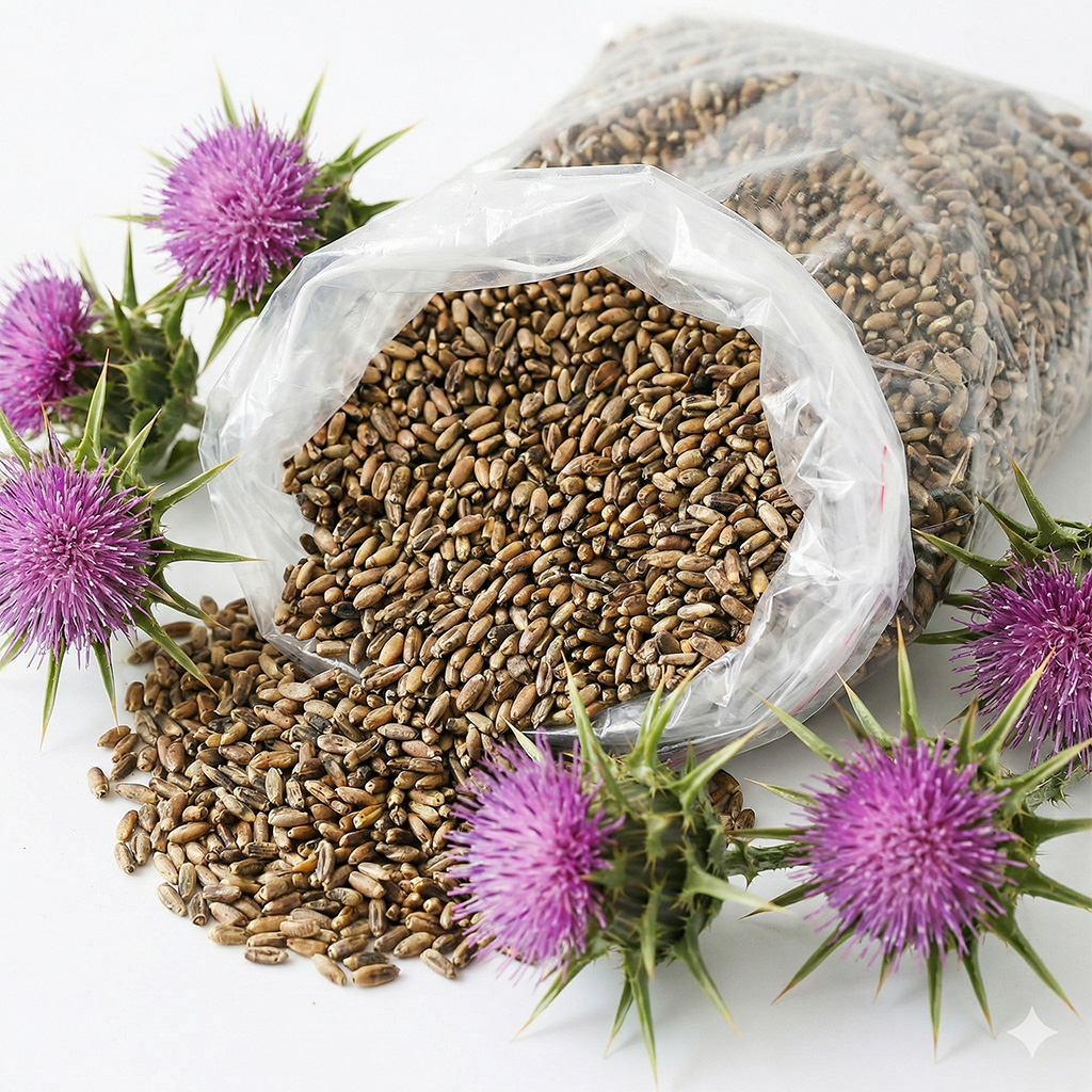 Mariendistel (Samen / Bienenweide) - 0,5 kg