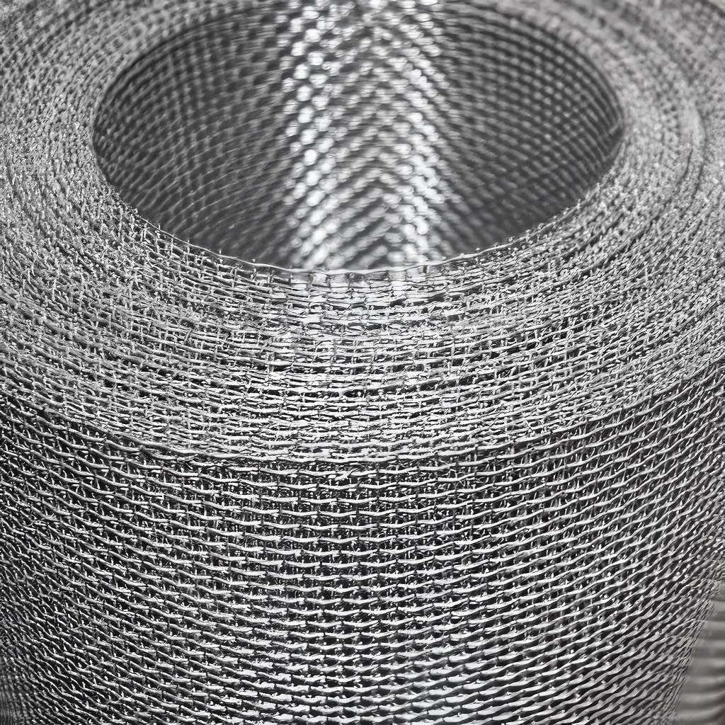 Imkereigewebe aus Edelstahl 201 (Maschenweite 3,15 mm) – Breite 1 m