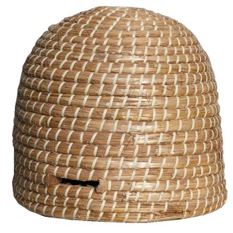 Strohbienenstock 45x45 cm