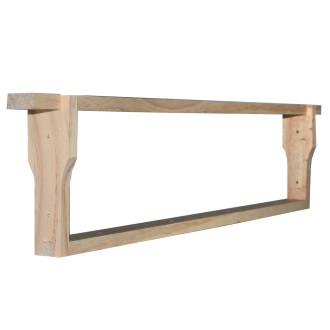 Rähmchen in Teilen Zandermaß 110 mm, Hoffmann-Seiten - Hol-ewg - 50 Stk.