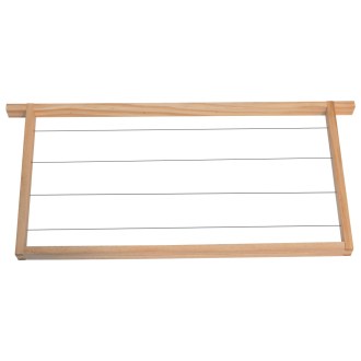 Rähmchen gedrahtet Zander 220 mm, gerade Seiten