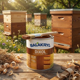 Farbe für Bienenstöcke Balakryl Dixol 0,7 l