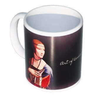 Tasse Dame mit Smoker
