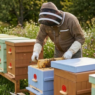 Mellarius Imkeranzug mit Belüftung - Elegant Bee - S-XXXXL
