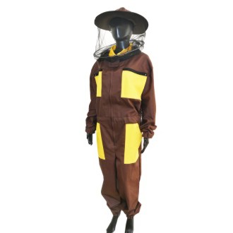 Imkeranzug mit Reißverschluss - Braun - S-XXXL