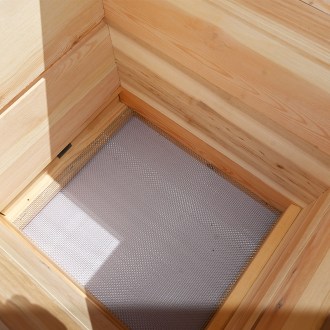 Lorenzbeute Langstroth 5 x 3/4 - 185 - 10 R. mit Varroaboden