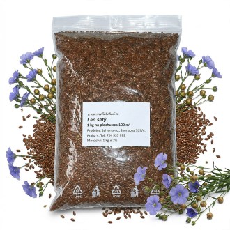 Saat-Lein (Samen / Bienenweide) - 0,5 kg