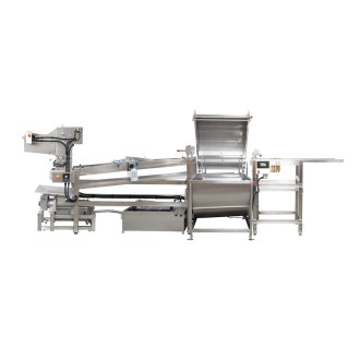 Entdeckelungslinie, 40 r. Entdeckelungmaschine PREMIUM, Extruder 100 k