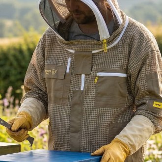 Mellarius Imkerjacke mit Elegant Bee Belüftung - S-XXXXL