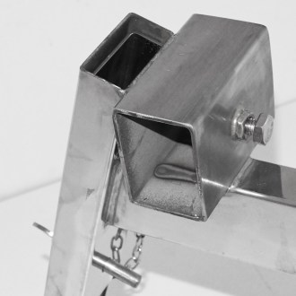 Edelstahlständer für Bienenstöcke 23,5 - 56,5 cm - 1 Stk