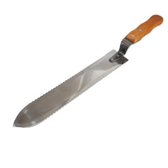 Entdecklungsmesser- gezahnt - Edelstahl - 28 cm