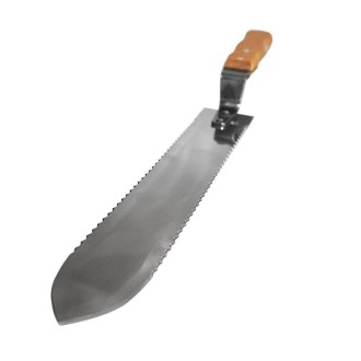 Entdecklungsmesser- gezahnt - Edelstahl - 28 cm