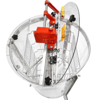 Honigschleuder Mellarius ProLine 4 Waben Transparente Dia 45