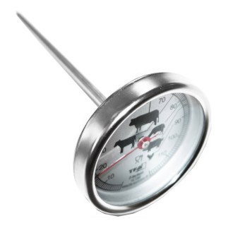 Lebensmittelthermometer aus Edelstahl TFA 0-120°C