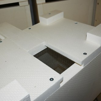 Ablegerkasten Styrodur Langstroth 3/4, 6 Waben