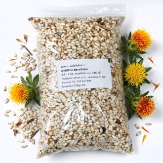 Färberdistel Saflor (Samen / Bienenweide) - 0,5 kg