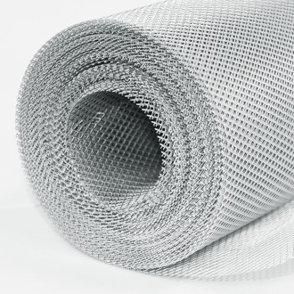 Imkereistreckmetall – Aluminium, Masche 4 mm, Rolle 0,5 × 10 m