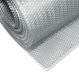 Imker-Streckmetall – Aluminium, Masche 4 mm, Rolle 0,42 × 10 m