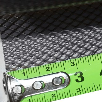 Imker-Streckmetall – Edelstahl, Masche 4 mm, Rolle 0,5 × 10 m