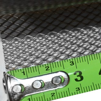 Imker-Streckmetall – verzinkt, Masche 4 mm, Rolle 0,42 × 10 m