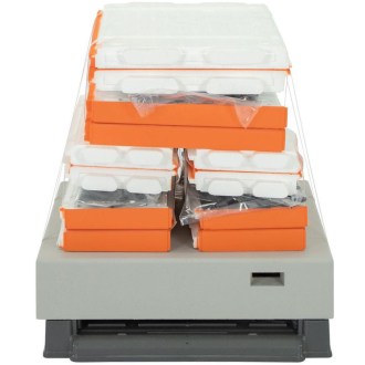 UL Dadant Blatt OPTIMA, lackiert (ORANGE), ausgelegt 10 R