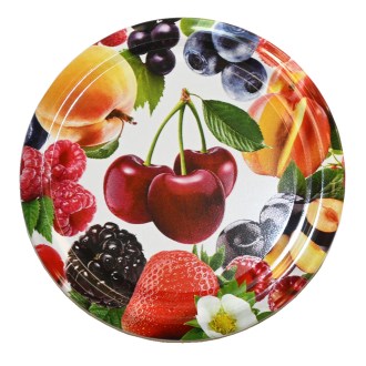 Einmach-Deckel für Glas TO 82 - RTS - Fruit 1 - 700 Stk. - ganze Karton