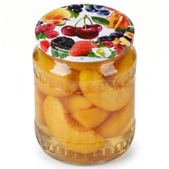 Twist-Off-Deckel für Glas TO 82 - RTS - Fruit 1
