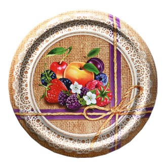 Twist-Off-Deckel für Glas TO 82 - RTS - Fruit 4