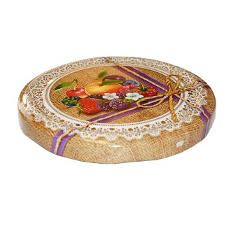 Twist-Off-Deckel für Glas TO 82 - RTS - Fruit 4 - 700 Stk. - ganze Karton