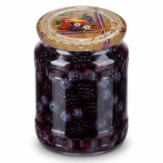 Twist-Off-Deckel für Glas TO 82 - RTS - Fruit 4