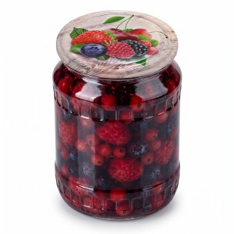 Twist-Off-Deckel für Glas TO 82 - RTS - Fruit 6
