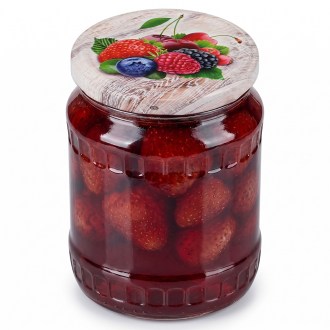Twist-Off-Deckel für Glas TO 82 - RTS - Fruit 6