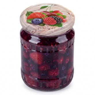 Twist-Off-Deckel für Glas TO 82 - RTS - Fruit 6