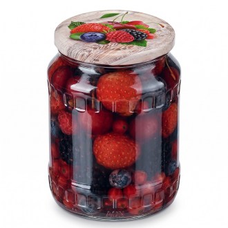 Twist-Off-Deckel für Glas TO 82 - RTS - Fruit 6
