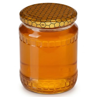 Deckel für Glas TO 82 - Bienenwabe Typ 6 - HC6