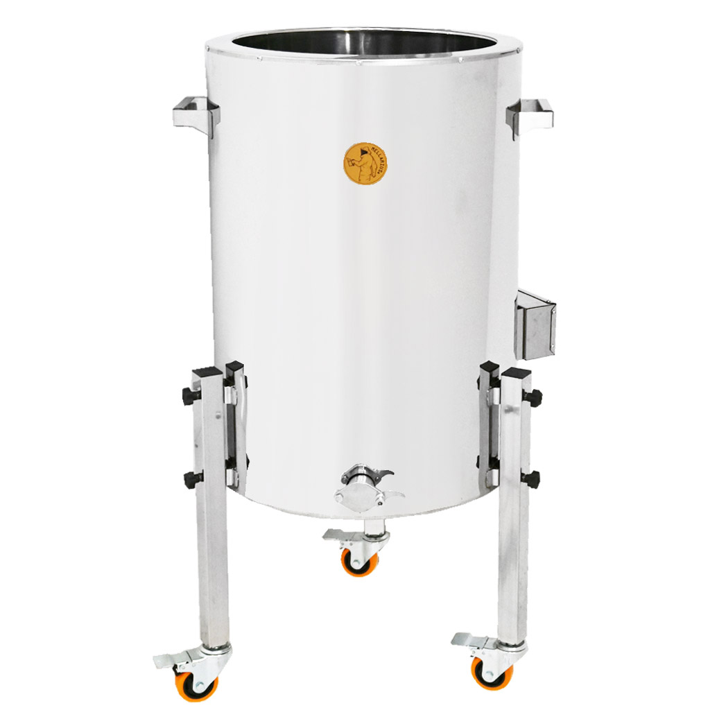 Doppelwand-Abfüller mit Heizung Mellarius MaxiLine 230 V – 185 Liter / 260 kg