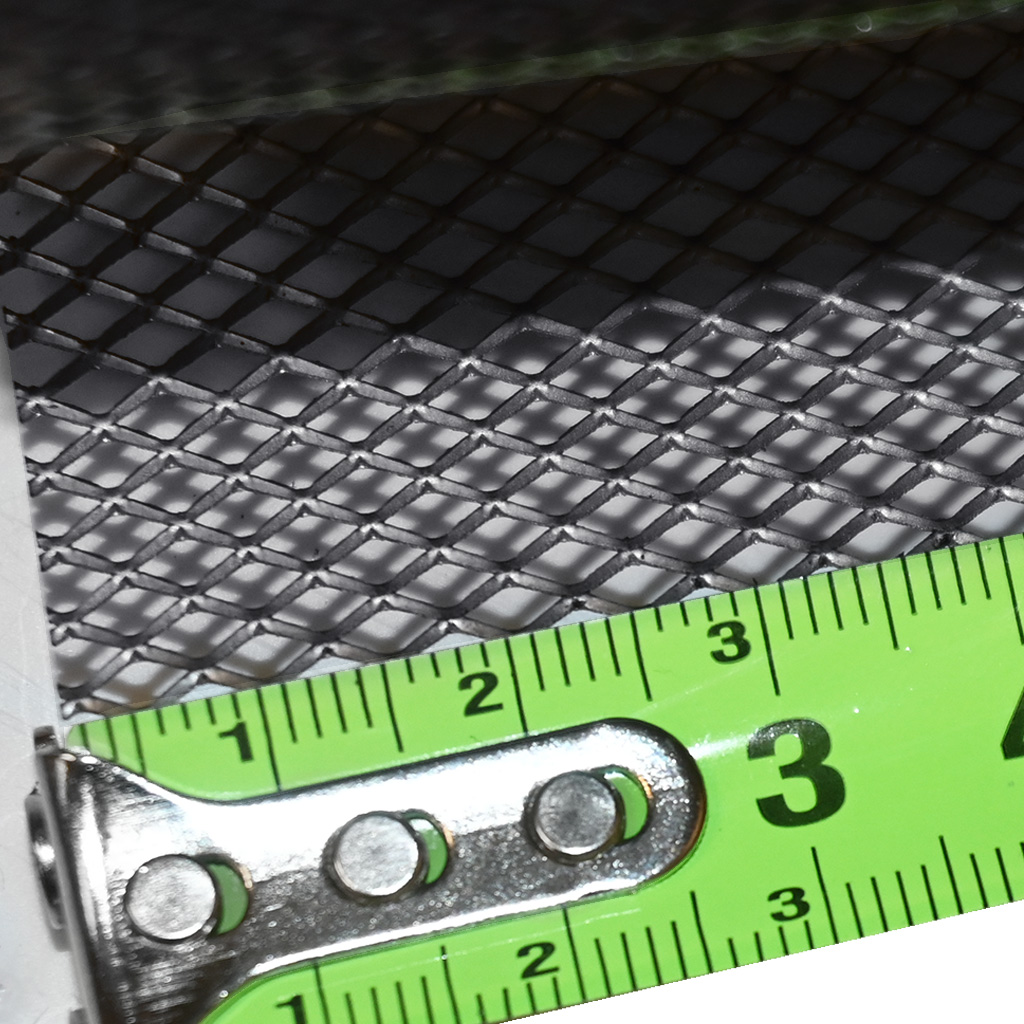 Imker-Streckmetall – Edelstahl, Masche 4 mm, Rolle 0,42 × 10 m