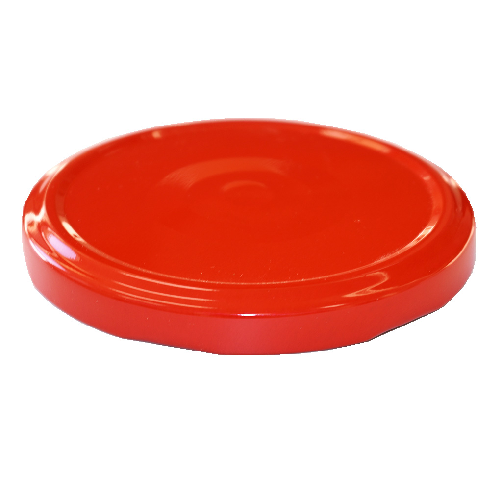 Twist-Off-Deckel für Glas TO 82 - RBS - rot