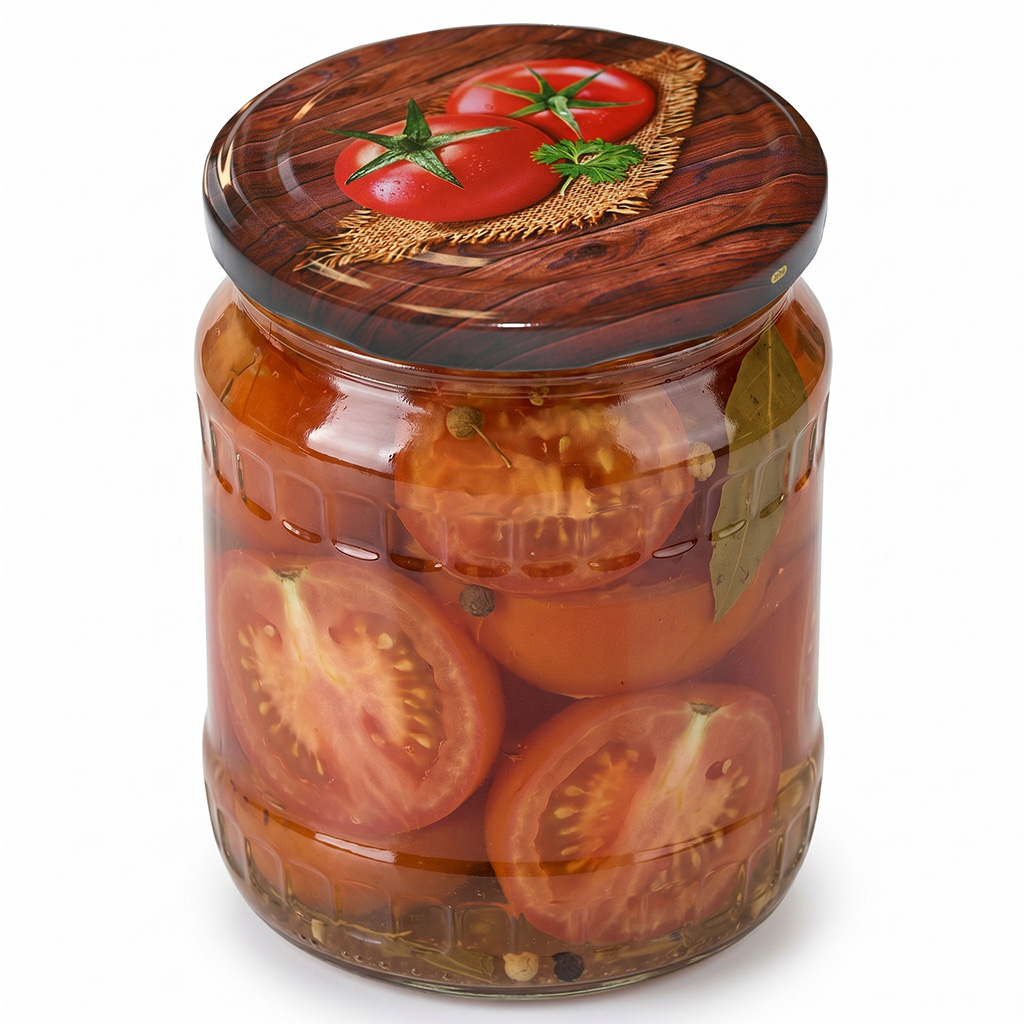 Twist-off-Deckel für Glas TO 82 - RTS - Tomaten - 700 Stk. - ganze Karton