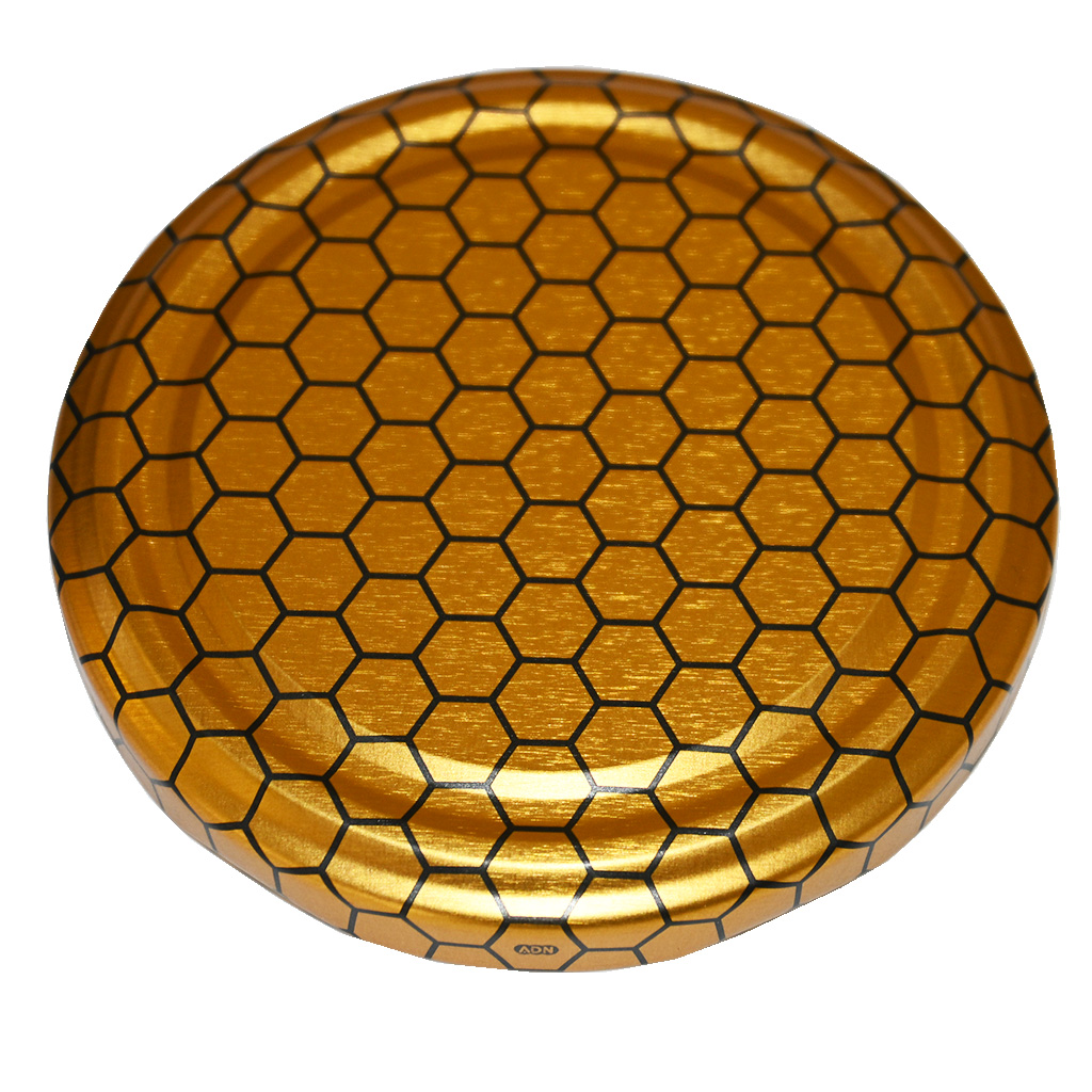 Deckel für Glas TO 82 - Bienenwabe Typ 6 - HC6