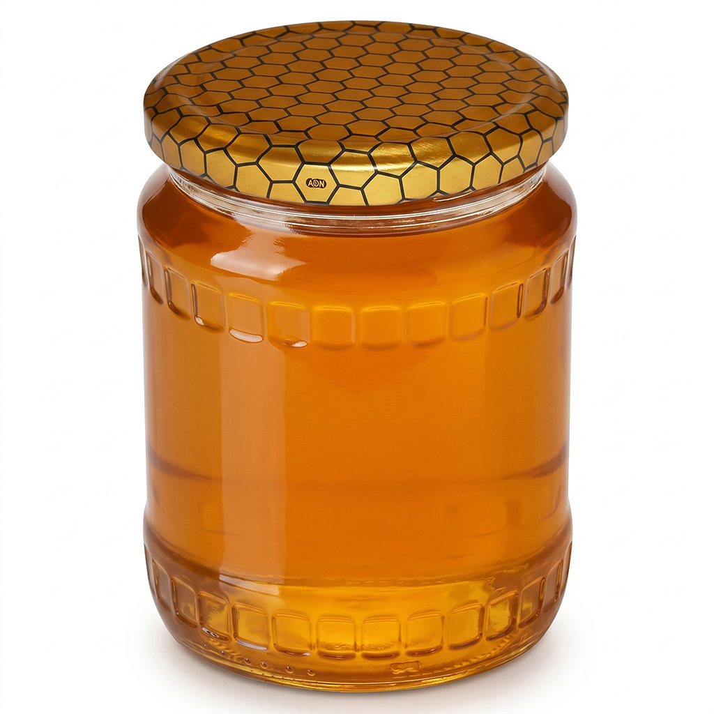 Deckel für Glas TO 82 - Bienenwabe Typ 6 - HC6